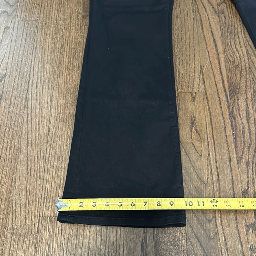 NWOT Kut From The Kloth Deep Black Nicole Bootcut Flare Jeans 16 - Picture 6 of 14